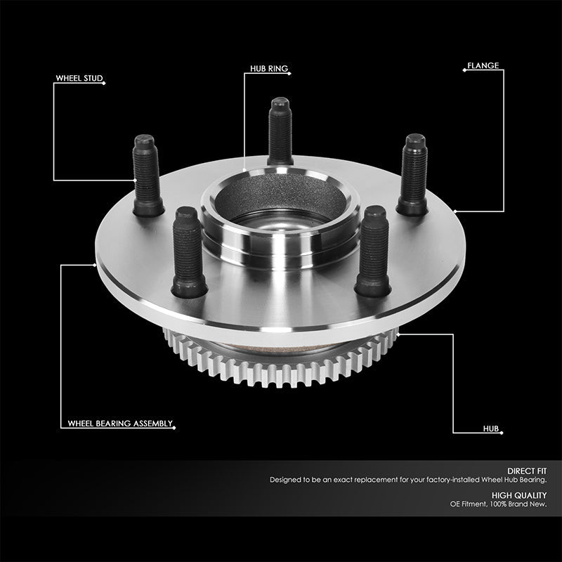 CAAP, 00-01 Dodge Ram 1500 RWD Vorderes linkes oder rechtes Radlager und Nabeneinheit