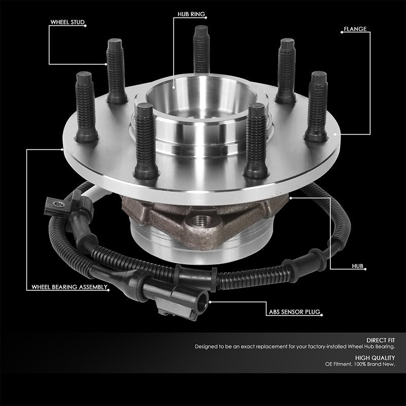 CAAP, 00-03 Ford F150 / 97-99 F250 Vorderes linkes oder rechtes Radlager und Nabeneinheit