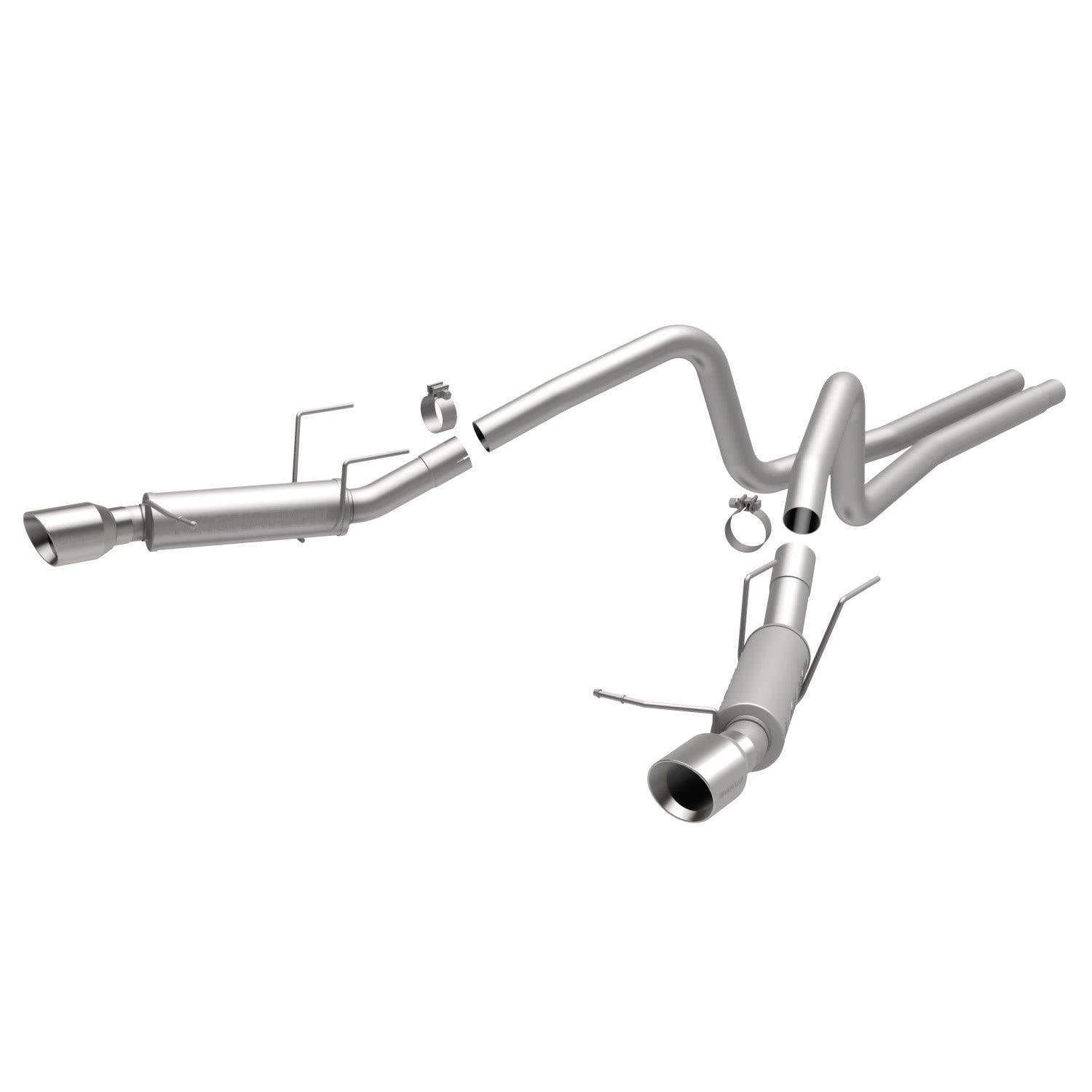 MagnaFlow Auspuff-Produkte, 2013 Ford Mustang System Wettbewerbsauspuff 15154 Magnaflow