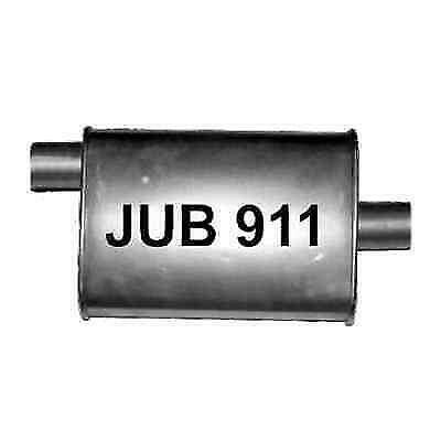 Jones Auspuff, Jones Exhaust JUB911 Quiet Tone Schalldämpfer 2,5 Einlass 2,5 Auslass